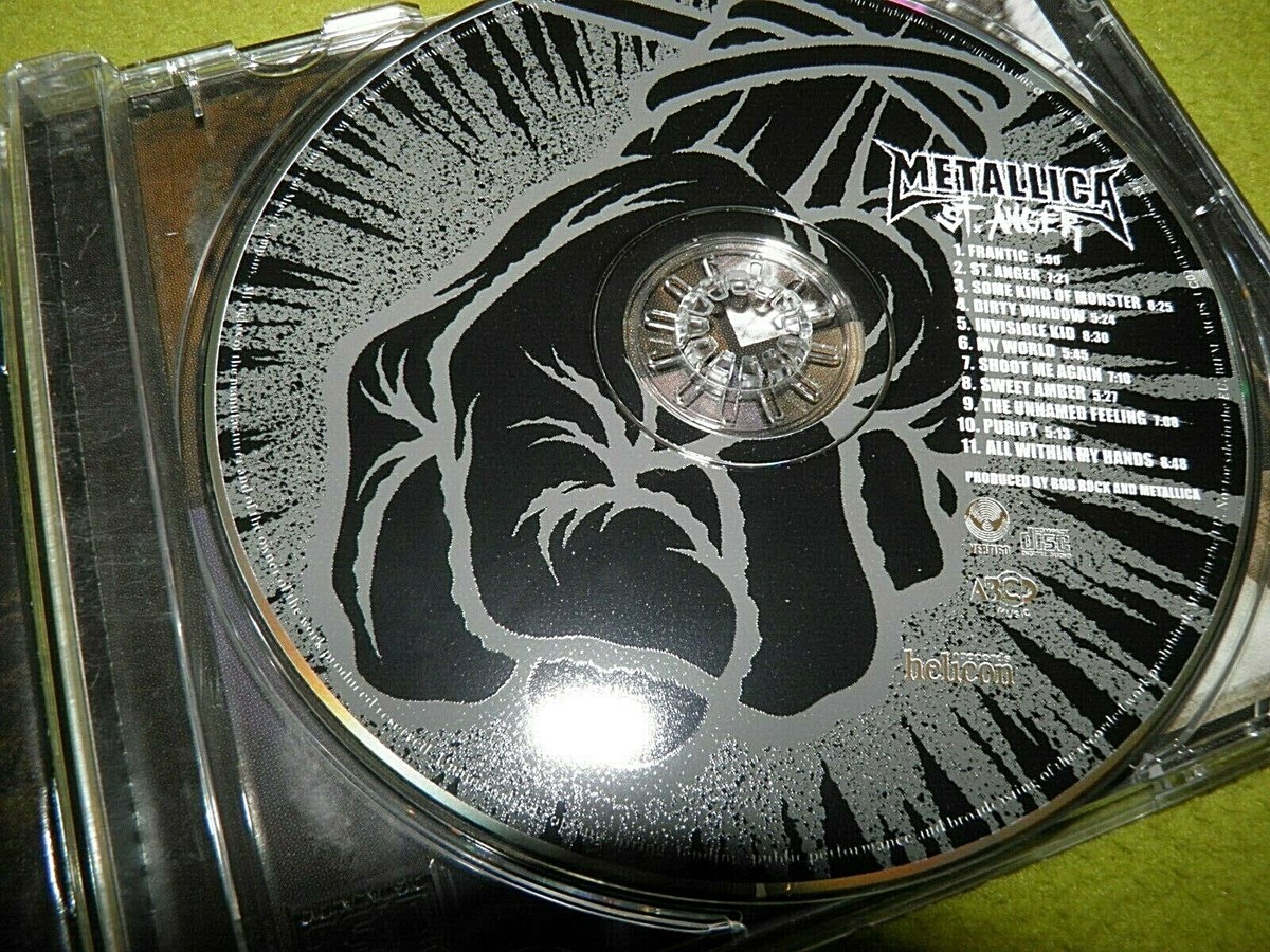 Metallica - St. Anger - RARE 2003 Israel Made 