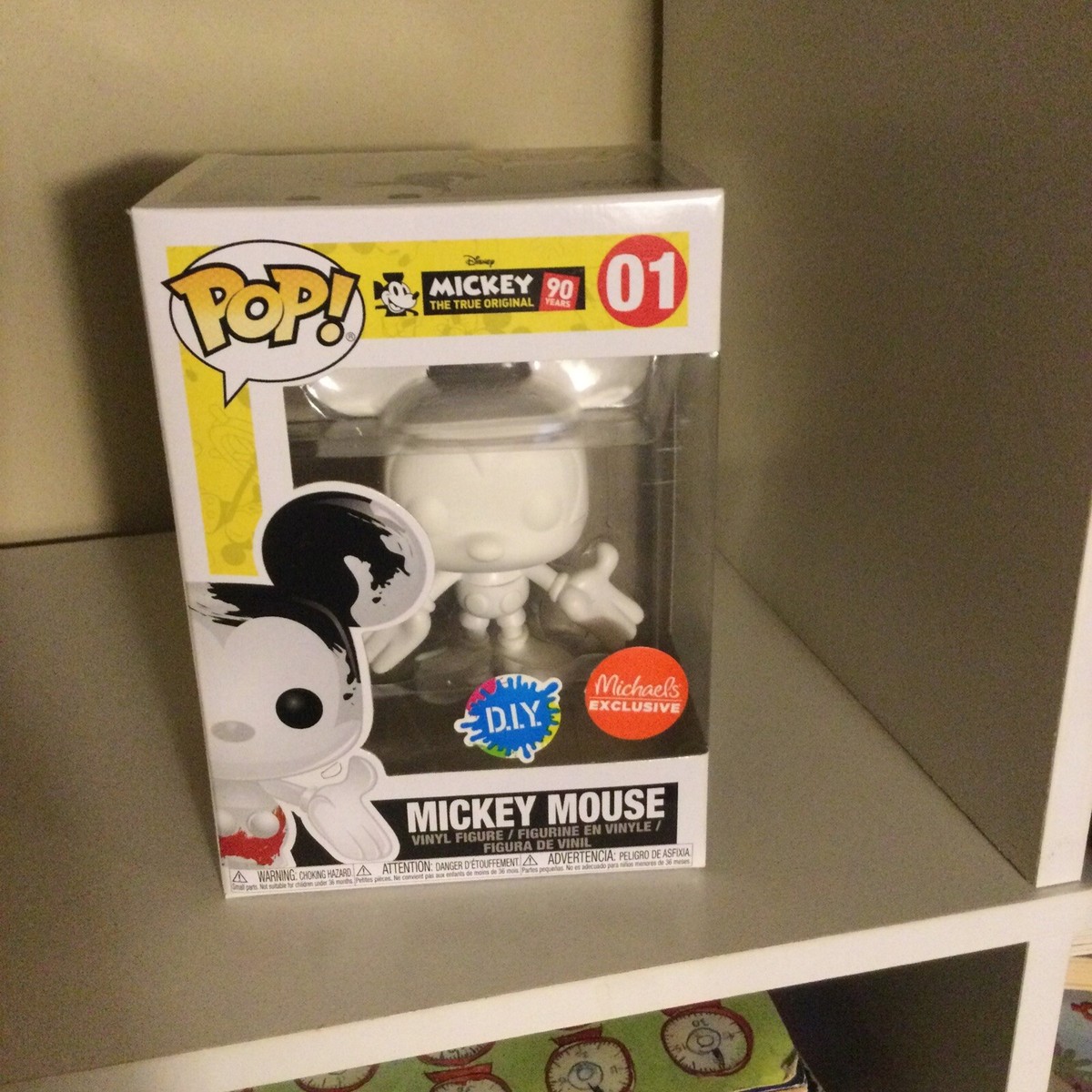 ファンコ ポップ ミッキー 90周年 DIY ディズニー POP! Figure Mickey Mouse 90th Anniversary D.I.Y. Disney