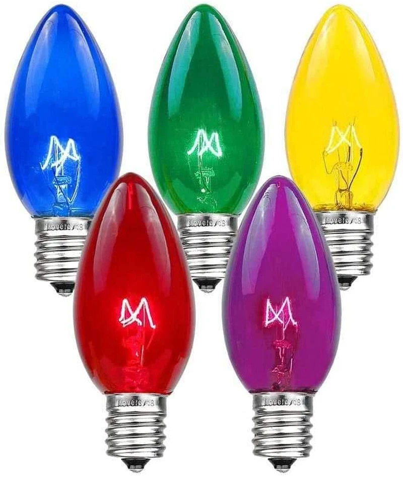 Twinkle Christmas Replacement Bulbs Outdoor Individual Bulbs for Events Holid
