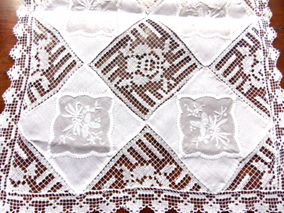 Napperon à broder aux points de broderie ronde pastelle de Margot Broderie