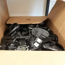 USED Box of 38 Midland Walkie Talkies + 22 Charging Stations + More Accessories