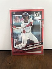 2023 Donruss Baseball Base Holo Red #106 Jackson Chourio /2023