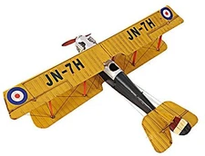 Jayland Curtiss Jn-7H Jenny Barnstormer Biplane Metal Model Aircraft Decor 18"