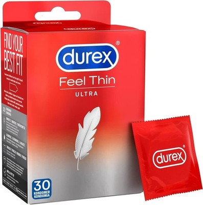Durex Gefühlsecht Ultra Kondome 30 Stücke