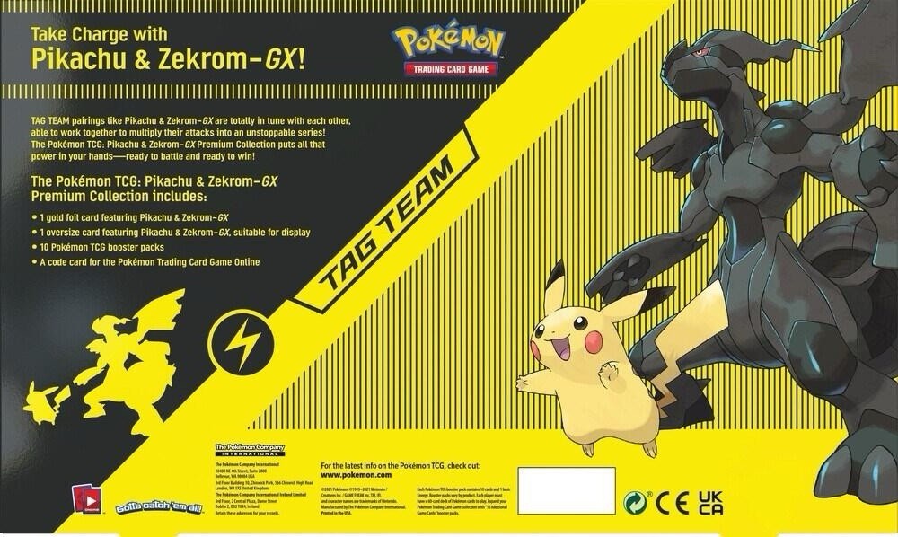 Pokemon Pikachu & Zekrom GX Premium Collection Sealed | eBay
