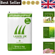 Grass Seed for Family Lawns - 500g Fast-Growing & Rabbit Resistant 31.98 per kilo
