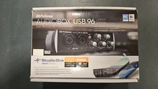 PreSonus AudioBox USB 96 Black 2X2 Channel  USB 2.0