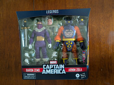Baron Zemo & Arnim Zola Marvel Legends Action Figure 2-pack Captain America