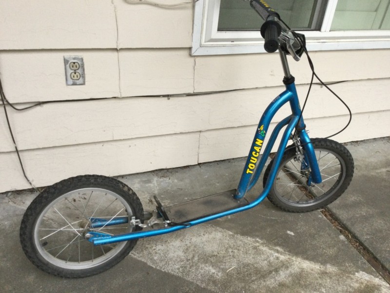 Toucan Kick Scooter with Accessories