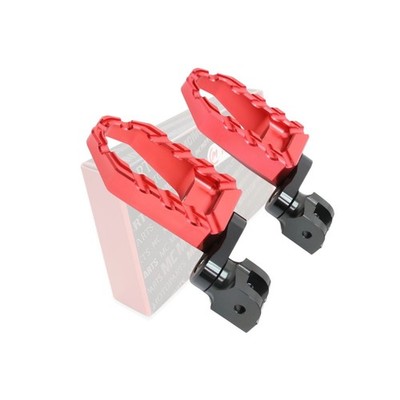Green Buzz 25mm Lowering Rider Foot Pegs For Aprilia RSV4 1000 R Factory 09-20