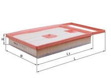 Luftfilter MAHLE LX 4136 Filtereinsatz für AUDI POLO VW 6R1 6C1 A1 IBIZA SKODA 5