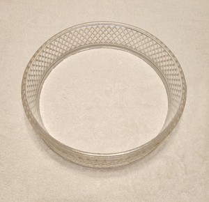 SMC Model Emperor Ceiling Fan Light Fixture Diamond Glass Ring Replacement 11+"