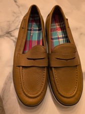 Cole Haan Nantucket 2.0 Penny Loafers Brown Slip-On Shoes Women's 7 1/2 B