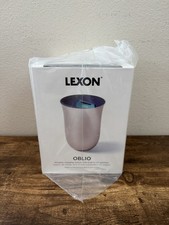 Lexon Oblio Qi Wireless Fast Charging Station w/ UV Sanitizer, 10W (Gold)