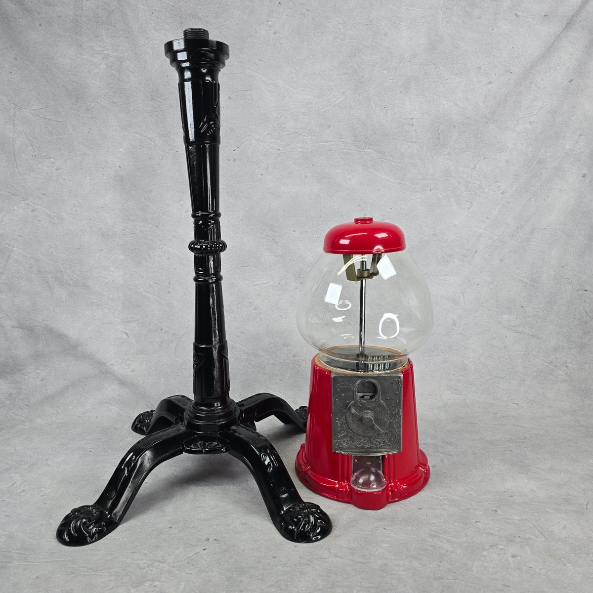 Vintage Carousel Gumball Machine On Stand Works Very Nice 38” | eBay
