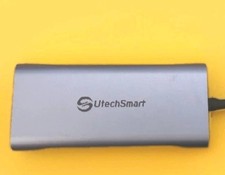 UtechSmart USB Type-C Hub Pro - Silver -Almost Brand New