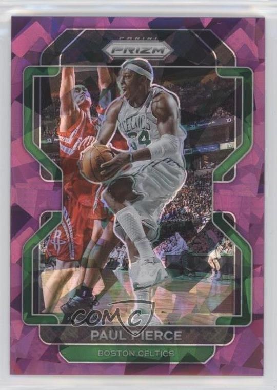 2021-22 Panini Prizm Purple Ice Prizm 120/149 Paul Pierce #243 HOF 0fo5
