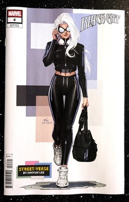 Black Cat #4 Inhyuk Lee Street-Verse Variant NM