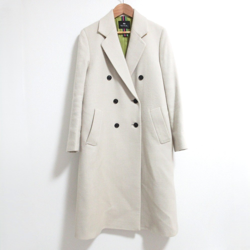ジャケット・アウター Paul Smith COLLECTION CHESTER COAT PS Paul Smith wool double-breasted Chester coat size 40, light
