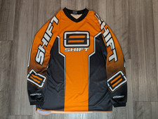 Vintage SHIFT RECON MX Motocross Jersey Size Large Dirt Bike Riding