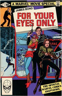 James Bond For Your Eyes Only #1 1981 Marvel Comics VF Comic Book Direct