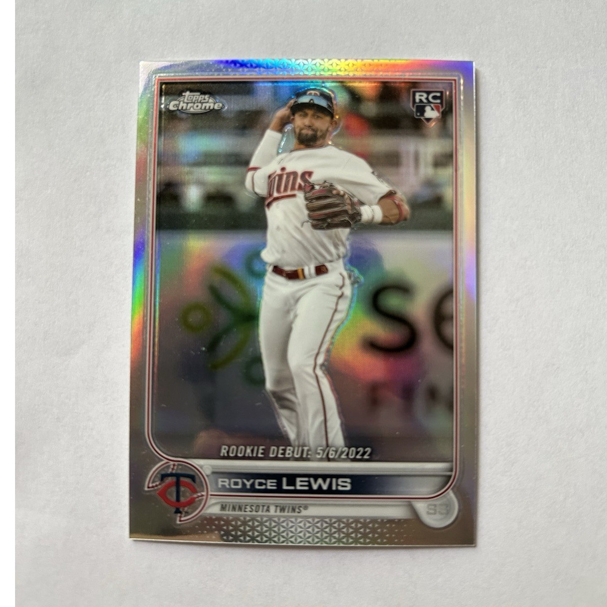 Topps Chrome Royce Lewis #USC79 Refractor /299 (RC) Twins