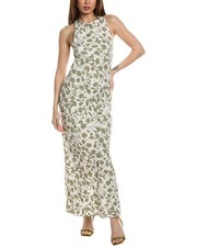 Faithfull The Brand Silya Maxi Dress Women's Green M
