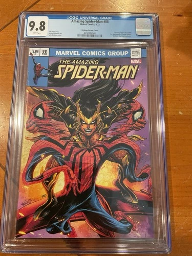 Amazing Spider-Man #88 2022 CGC 9.8 Kirkham Variant ASM 238 1st app Queen Goblin