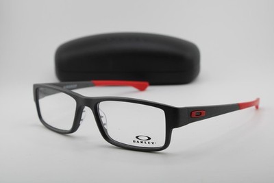 NEW OAKLEY OX8046-1657 AIRDROP SATIN STEEL LIGHT RED AUTHENTIC EYEGLASSES 57-18