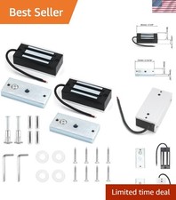 Alloy Steel Electric Magnetic Lock 60kg - Touchscreen App-Controlled System