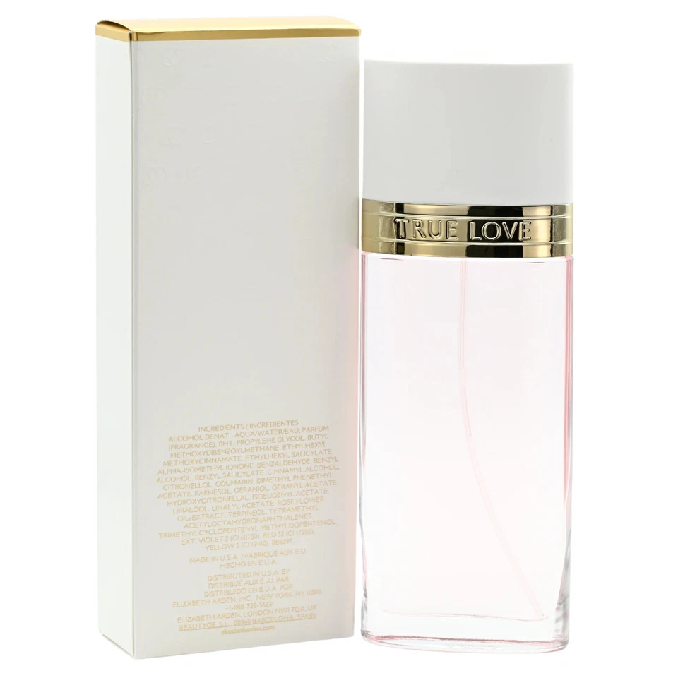 TRUE LOVE por Elizabeth Arden 3.3/3.4 OZ EDT para mujer nuevo en caja Foto 4 de 4