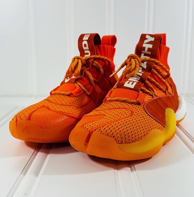 ビリヤード oofan NEW Adidas x Pharrell Williams Crazy BYW X PRD Orange Human Race