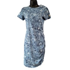 Michael Kors Tye Dye Stretchy Tshirt Dress Womens XS