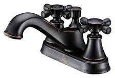 Anzzi L-AZ006 Major Centerset 1.2 GPM Bathroom Faucet - Bronze