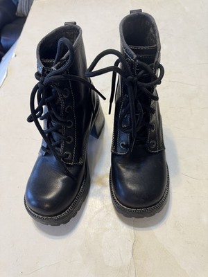 Sketchers Something Else 90 s Platform Boot Women s Size 5 Black