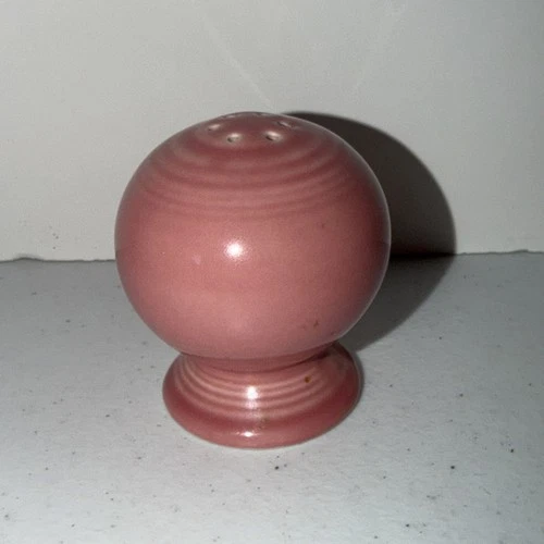 Fiestaware Ball Single Salt /Pepper Shaker 6 Holes Pink