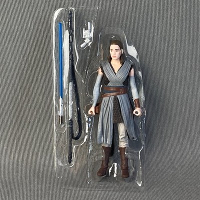 STAR WARS | Rey (Jedi training) | THE LAST JEDI 2017 | 3,75'' | Mint & Complete
