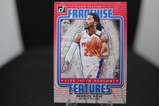 2020-21 Donruss Derrick Rose #9 Franchise Features