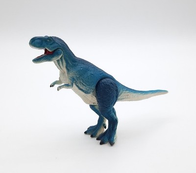 Tomy Ania T-Rex Tyrannosaurus Rex 3'' mini figure toy Japan blue dinosaur
