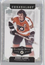2018-19 Upper Deck Chronology Diamond Relic 19/36 Bobby Clarke #36 HOF 0c3