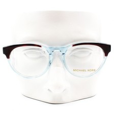Michael Kors MK260 420 Eyeglasses Glasses Crystal Blue  Brown Tortoise 47mm