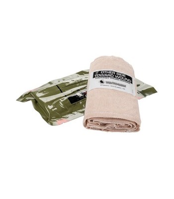 North American Rescue (NAR) Emergency Trauma Dressing 6'' Flat, EXP MAR2032