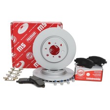 Bremsscheiben + Bremsbeläge vorne für SUZUKI SWIFT IV (FZ, NZ)