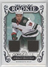 2018 Upper Deck Artifacts Rookies Silver Material /499 Jordan Greenway #168 av1