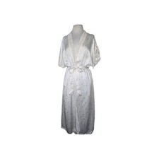 Vintage Carole Hochman Floral Lace Robe