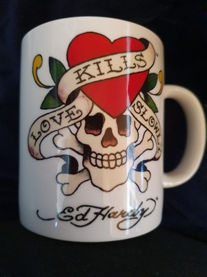 Ed Hardy Tasse  Love kills slowly 
