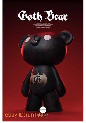 Underverse SDCC 2024 The Goth Kuntsler Bear 1/6 Action Figure Limited Ashley