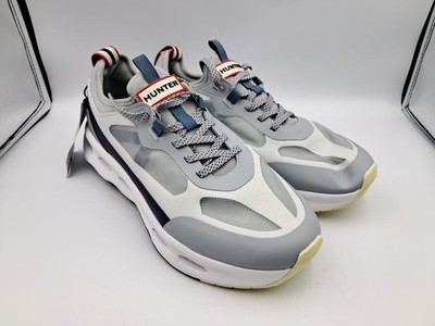 Hunter Men's Gabreal Lace-Up Water-Resistant Casual Sneakers Size:11M Light Grey