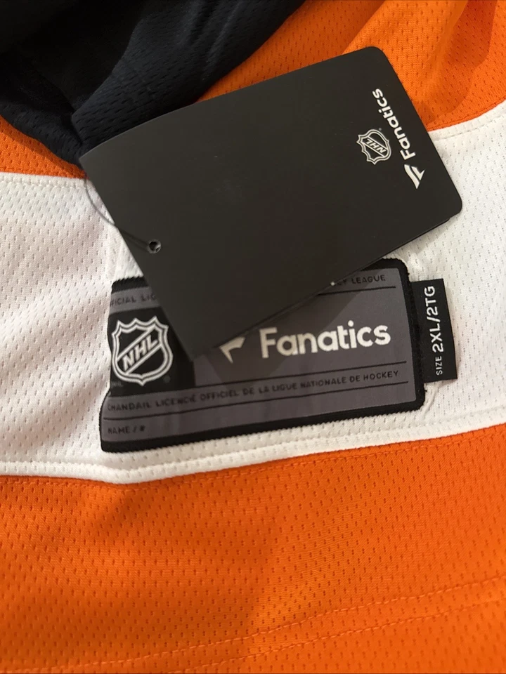 Jersey Orange Fanatics Claude Giroux NUEVO CON ETIQUETAS 2XL Foto 2 de 4