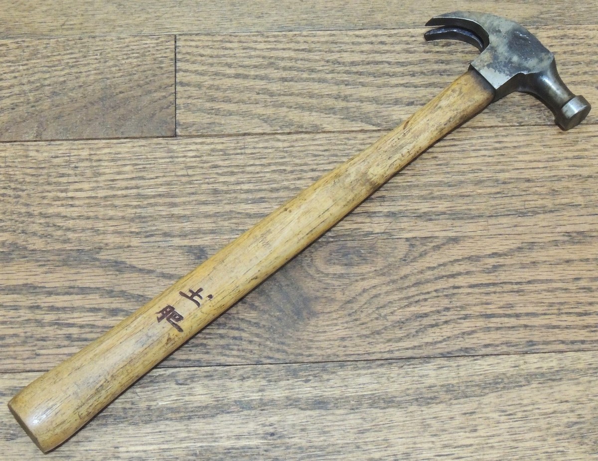 7 oz D. MAYDOLE U.S.A. ADZE EYE CLAW HAMMER w/ORIGINAL HANDLE